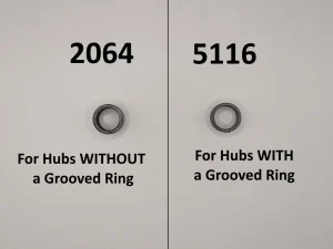 spacer options for the Startrite SM213 & SM284 wheel hubs.