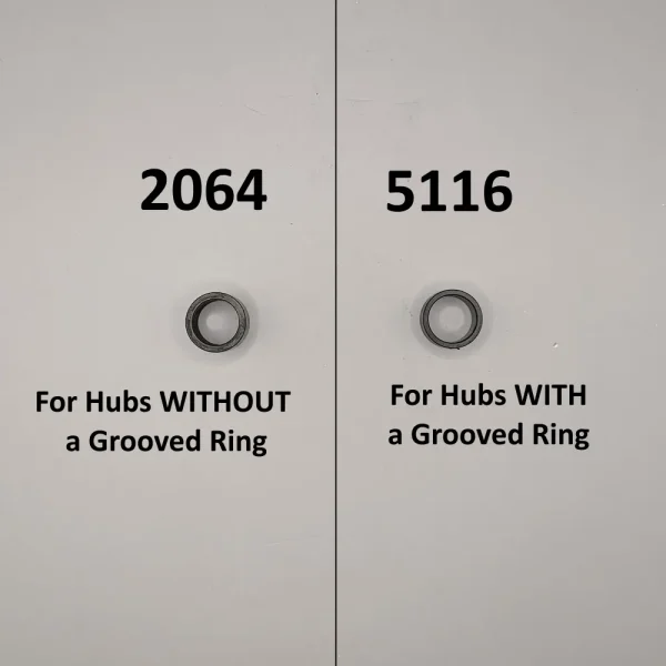spacer options for the Startrite SM213 & SM284 wheel hubs.